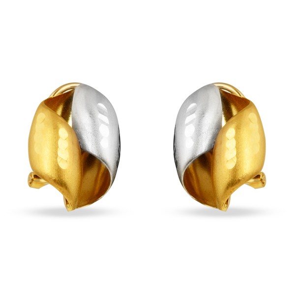 Modish Studs and Tops in Yellow Gold Modish Studs and Tops in Yellow Gold