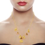 18 KT Yellow Gold Light Weight Necklaces in 9.02 gms