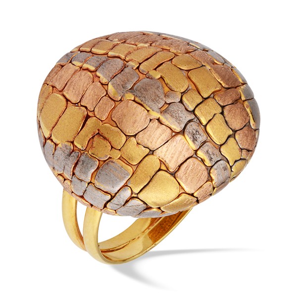 Neo Cocktail Rings in Yellow Gold Neo Cocktail Rings in Yellow Gold