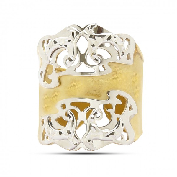 Fashion Casual Rings in Yellow Gold