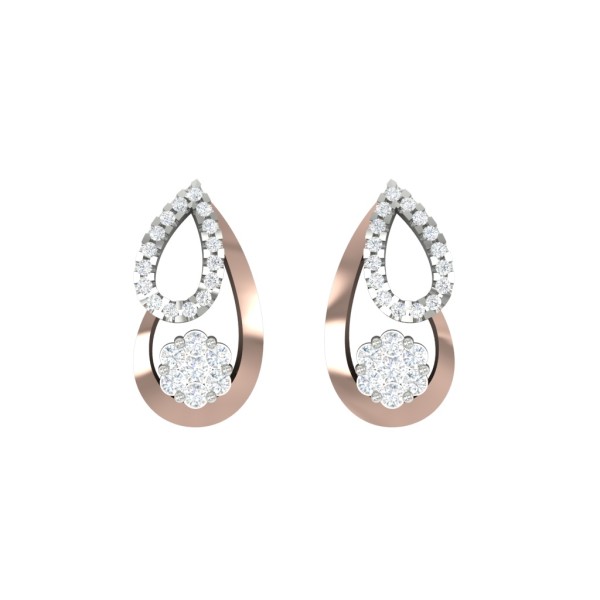 TWICE WATER DROP STYLE STUDS