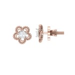 BLOOM & BLOSSOM SOLITAIRE STUDS